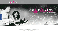 Desktop Screenshot of energym-fitness.de
